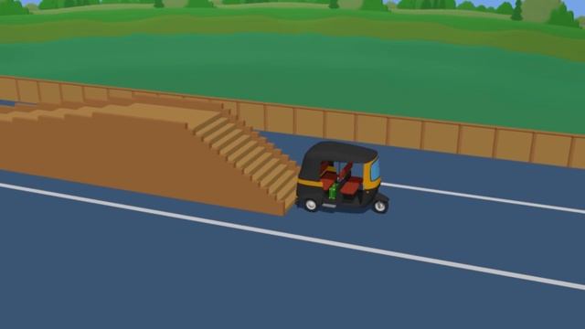 Rickshaw test and refueling - Building a rickshaw step by step смотреть онлайн