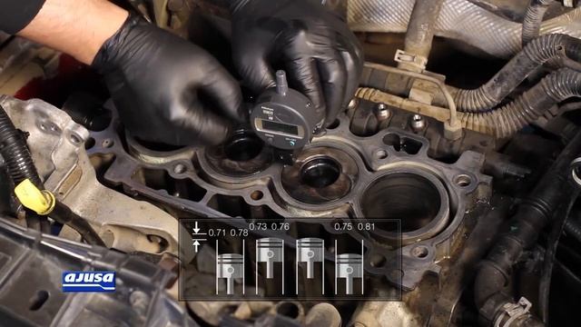 Cylinder head gasket / Junta de culata FORD FIESTA 1.4 TDCI F6JA . смотреть онлайн