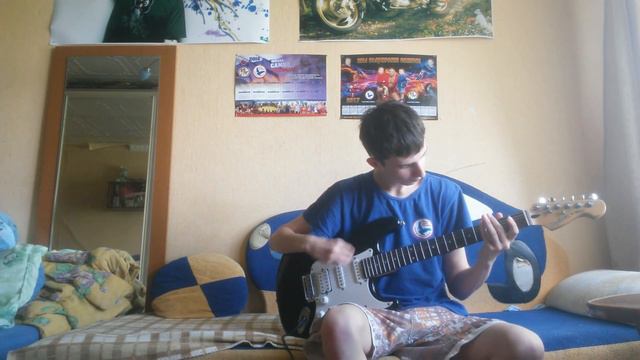 Skillet-monster! Gituar cover от новичка) смотреть онлайн