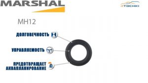3D-обзор шины Marshal MH12 на 4 точки. Шины и диски 4точки - Wheels & Tyres