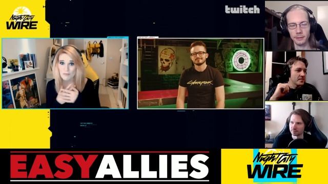 Cyberpunk 2077 Sep Night City Wire - Easy Allies Reactions смотреть онлайн