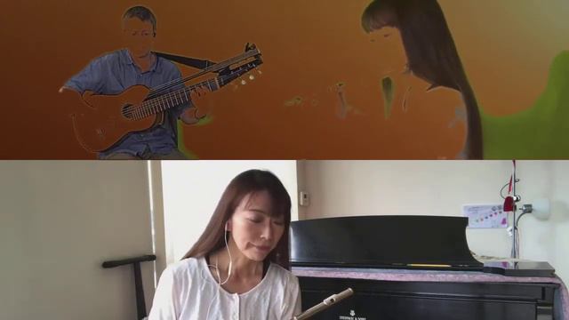 Vivaldi double flute concerto, RV533, 2nd movement, Transcontinental Trio смотреть онлайн