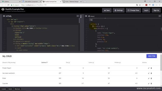 Componente de ejemplo CRUD - Proyecto VueJS y Vuetify (4-4) смотреть онлайн