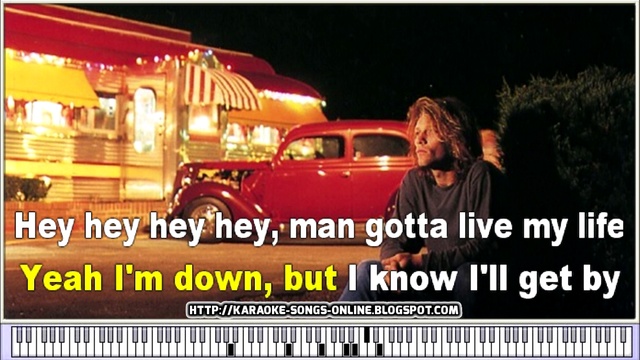 Jon Bon Jovi - Someday I'll Be Saturday Night |Karaoke instrumental version without vocal смотреть онлайн