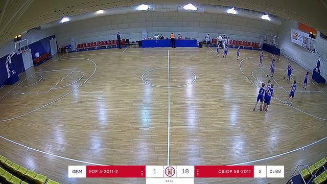 УОР № 4-2 – СШОР 56-1/Юноши 2011/19.12.2021 смотреть онлайн