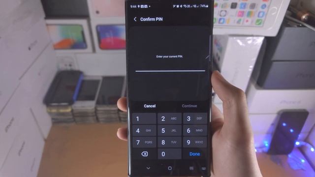 How To Put Password/Pattern/PIN on Samsung Galaxy S23 Ultra! смотреть онлайн