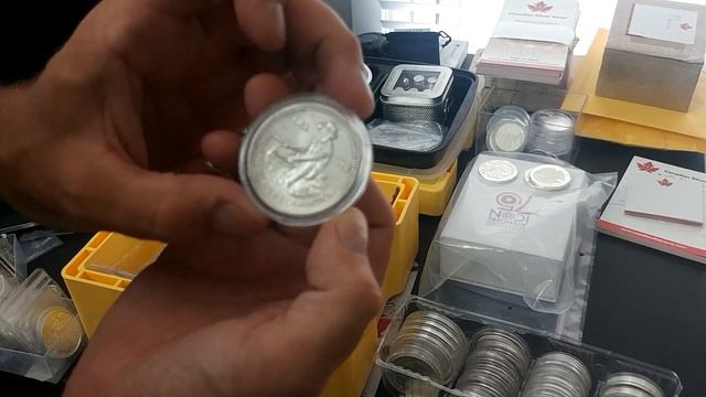 Taking some bullion to storage & showing a gold eagle for the stack смотреть онлайн