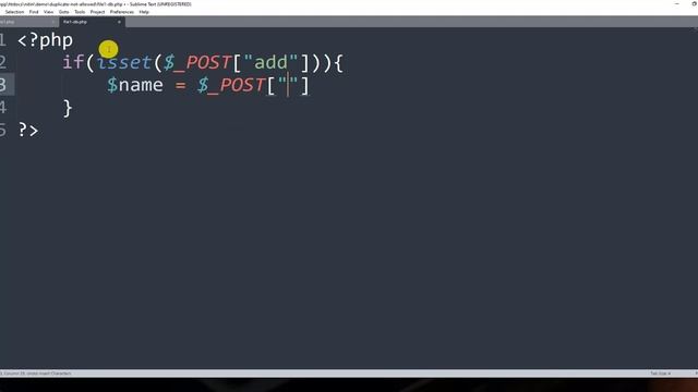 In php how stop duplicate value in table смотреть онлайн