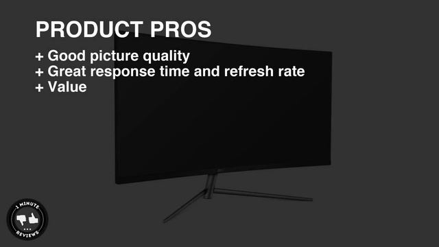 AOC C32V1Q 31.5" Full HD 1920x1080 Monitor, Curved VA Panel review - Overall Rating: 8.6 / 10 смотреть онлайн