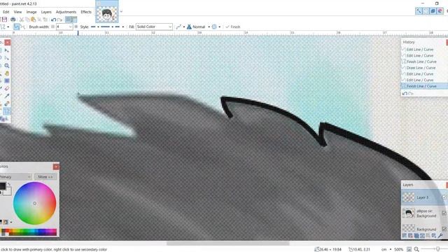 Making A Sketch Of Allipse Gaming In 45 Seconds! смотреть онлайн