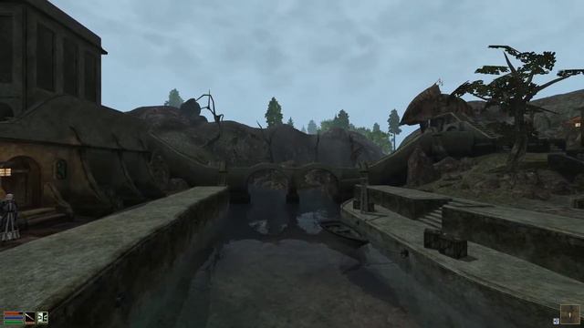 Modern Morrowind - OpenMW and Beautiful Cities. Balmora. смотреть онлайн