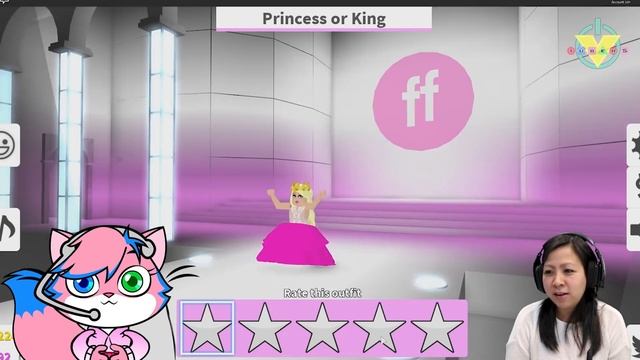 VTubers Ryan's Mommy Vs Alpha Lexa BEAUTY CHALLENGE Let's Play Roblox Fashion Famous смотреть онлайн