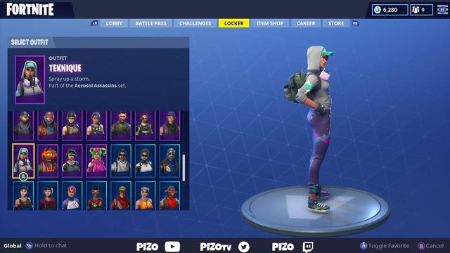 True North Back Bling on 88 Outfits | Trailblazer Twitch Prime Loot - Fortnite Cosmetics смотреть онлайн