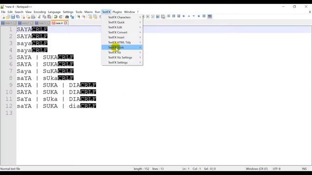 Combine & Remove Duplicate for TXT and CSV Files with Notepad++ Plugins смотреть онлайн