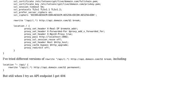 nginx: redirect nodejs served domain to subdomain смотреть онлайн
