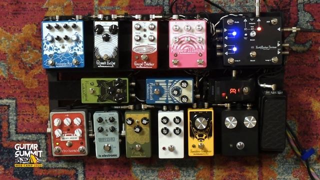 Jamie Stillman from Earthquaker Devices: My personal Pedalboard @ Guitar Summit Web Camp 2020 смотреть онлайн