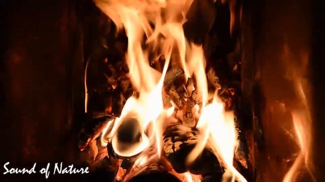 Огонь в печи - расслабляющее видео. Звук костра смотреть онлайн