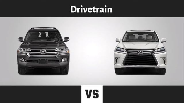Toyota Land Cruiser VS Lexus LX 570 | Comparison