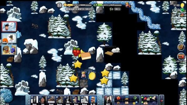 Diggy's Adventure Enchanted Winter Forest Special Location ICE QUEEN