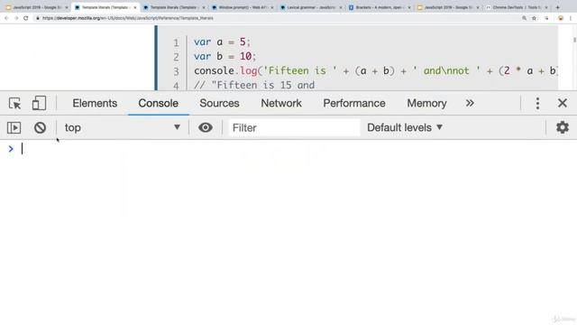 Lec-4 | Template Literal JavaScript | Template Literals (ES6) | template literal javascript array смотреть онлайн