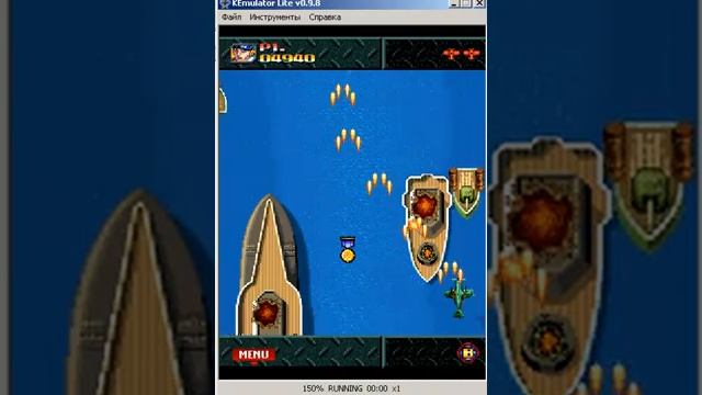 JAVA Gems telefon - Assault wings\ леталка стрелялка смотреть онлайн