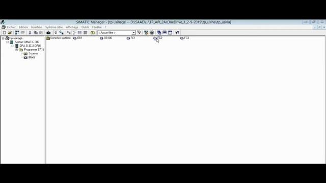 Festo MPS Processing Station With Siemens S7-300: GRAFCET