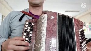 Под небом Парижа.Разбор на баяне.