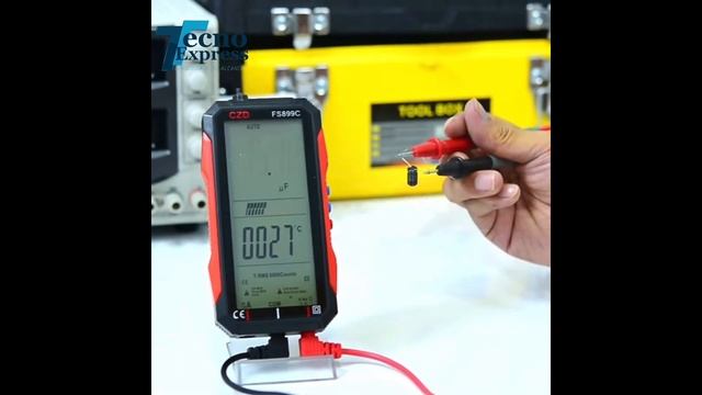 Utilización Multimetro Inteligente FS899C TechTools