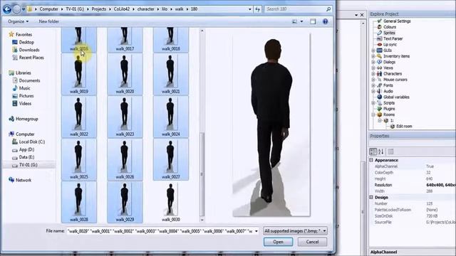 Tutorial: Making a Point & click Adventure game using AGS(Adventure Game Studio) part 2 смотреть онлайн