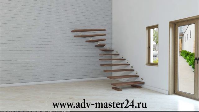 Моделирование деревянной лестницы в 3ds Max смотреть онлайн