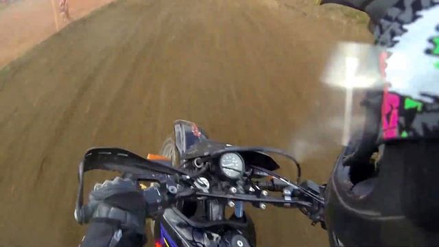 Открытый чемпионат г.Углич по мотокроссу 12.10.2013 (Suzuki DR650SE) смотреть онлайн