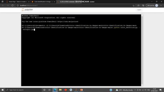 Color identification in Image using python... смотреть онлайн