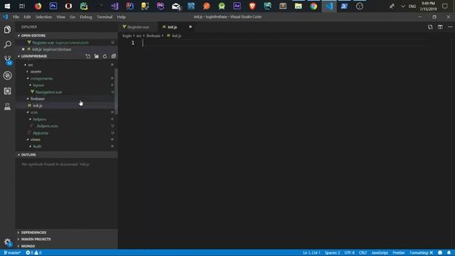 Login y registro con Firebase y VueJS Parte 6/9 смотреть онлайн