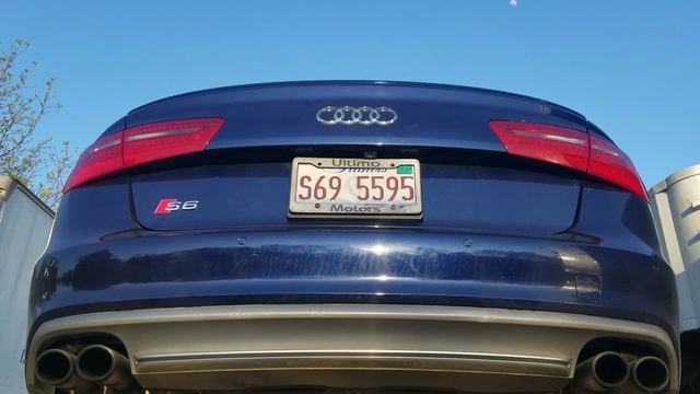 Audi s6 4.0t Apr stage 2 catless. смотреть онлайн