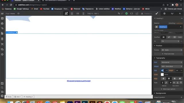 Создание сайта в Webflow. Начало. Курс по разработке сайтов для студентов СКСиПТ г. Стерлитамак смотреть онлайн