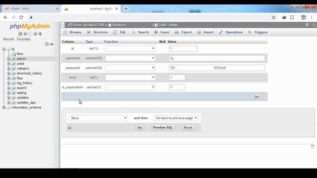 Skyitech 7.4 - How Change Admin Panel Password By PhpMyAdmin 2022 смотреть онлайн