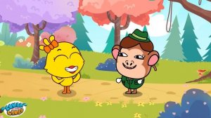 Monkey Puzzle Song | Funny Kids Songs And Nursery Rhymes by Lamba Lamby