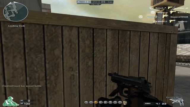Cross Fire Europe||Beretta M93R Gameplay смотреть онлайн