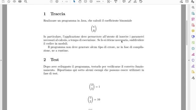 Simulazione esame 1 parte prima - analisi traccia смотреть онлайн