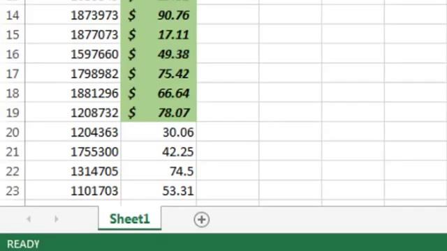 microsoft Excel Tutorial 1 of 15 Format Painter смотреть онлайн