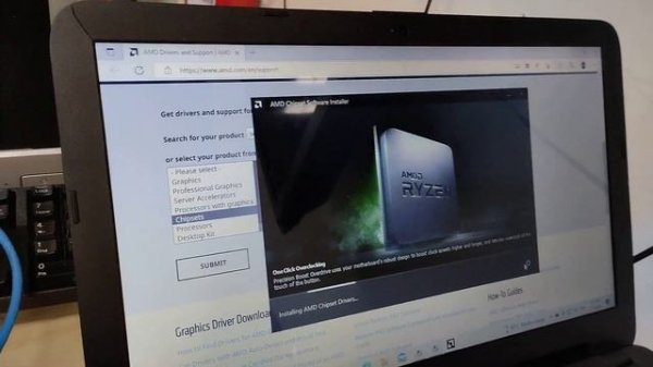AMD A10-9600P Chipset Drivers from AMD's official website