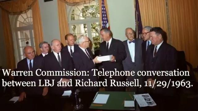 LBJ and Richard Russell 11/29/1963. 8:55P. смотреть онлайн