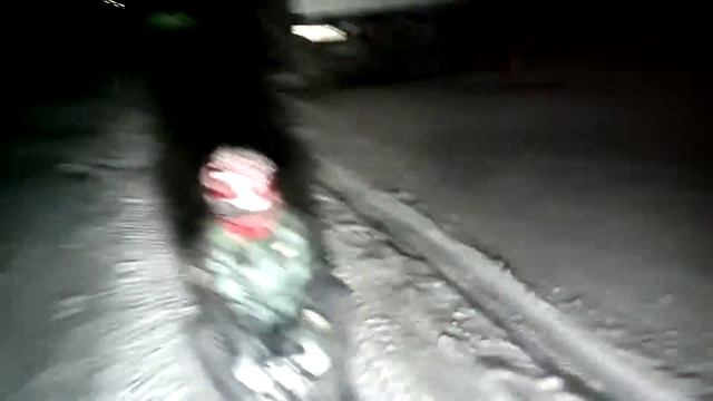 На снегокате за квадроциклом смотреть онлайн