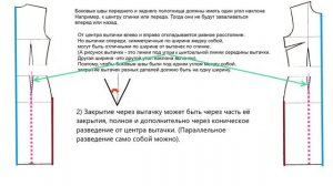 Как изменить выкройку:  Расширение/сужение выкройки/коническое, параллельное, по вытачкам