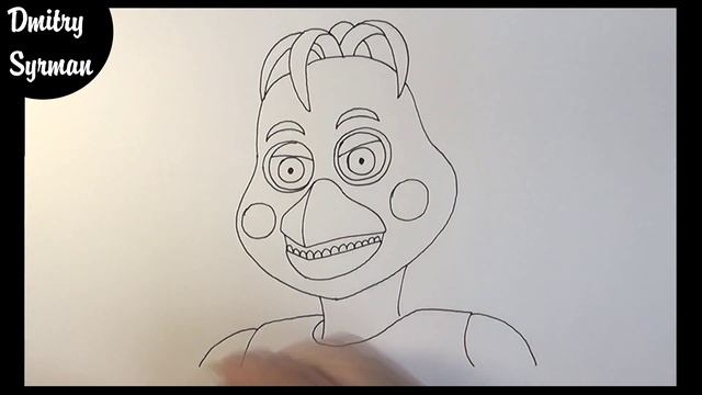 Speed draw Toy Chica, five nights at freddy's characters смотреть онлайн