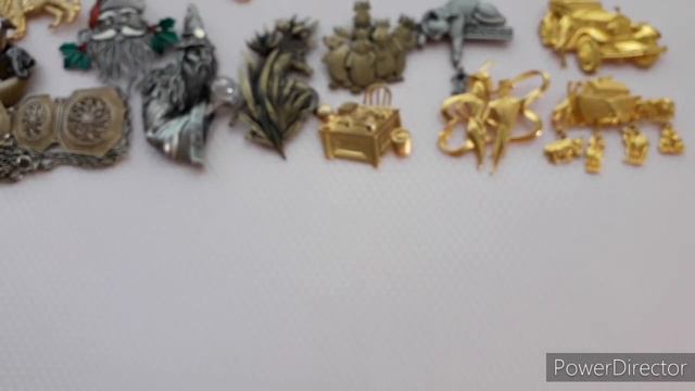 158. Винтажная коллекция брошей JJ. смотреть онлайн