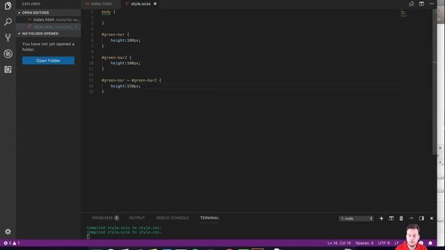 SVG, SCSS, Animations Ep. 05 | SVG :hover effect with ~ смотреть онлайн