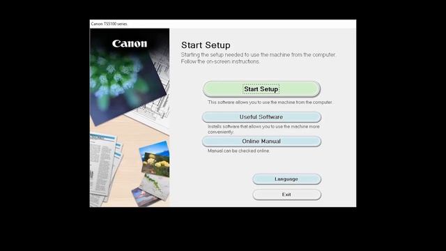 Setting up Your Wireless Canon PIXMA TS5120 - Manual Connect with a Windows Computer смотреть онлайн