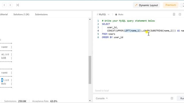 Fix Names in a Table | Leetcode | SQL смотреть онлайн