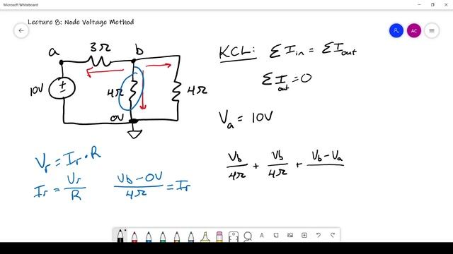 Circuit Analysis Lecture 8: Node Voltage Method смотреть онлайн